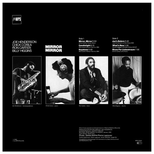 Joe Henderson -Mirror, Mirror - Flourish-audio